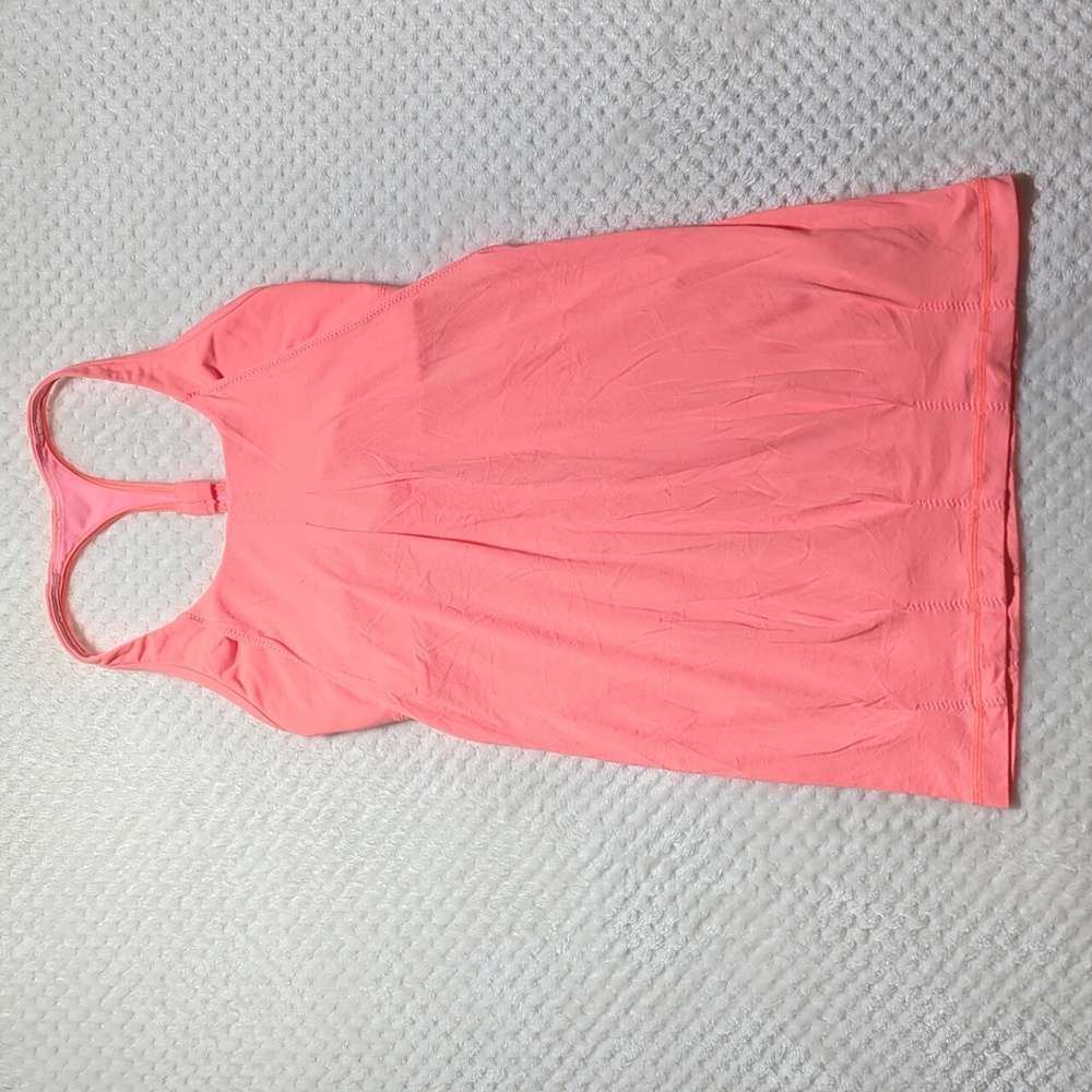 Lululemon Athletica Coral Racerback Tank Top